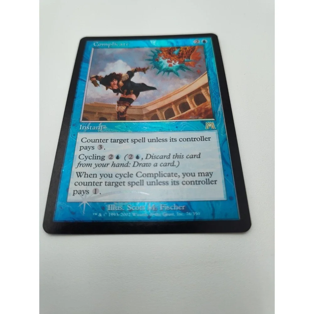MTG‎ FOIL Complicate #76 Onslaught 2002 MAGIC THE GATHERING 👀📸SEE📸